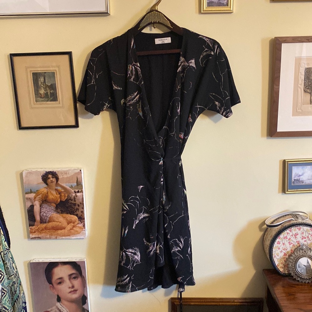 Aritzia Babaton Wallace Wrap Dress